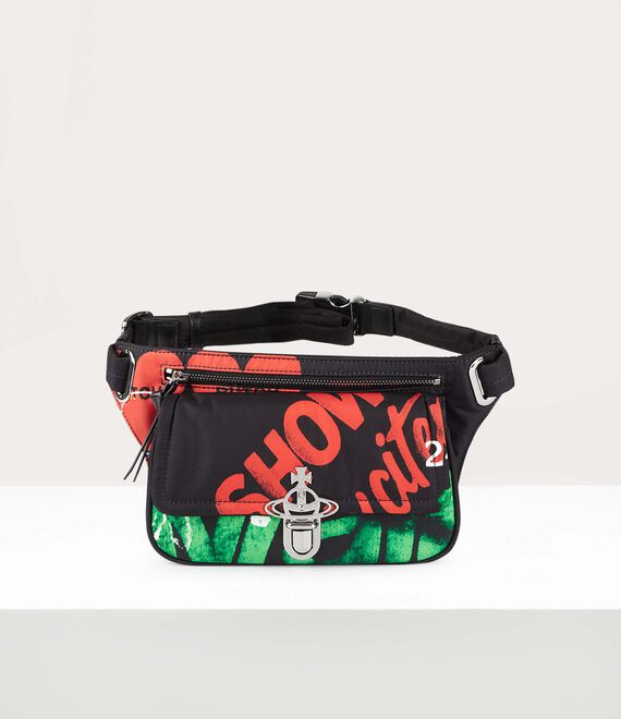 Vivienne Westwood Beau Bum Bag in BLACK/MULTI